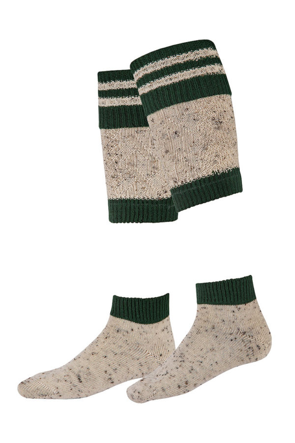 Trachten Loferl natur-grün Bertl 103515 ~ 45-47