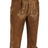 Lederhose kniebund mit H-Träger braun Wim 110076 ~ 44