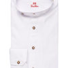 Trachtenhemd weiß SLIMFIT 112449 ~ M (39/40)