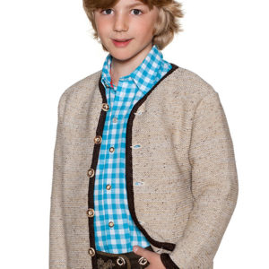 Kinder Trachten Strickjacke natur 140090 ~ 116