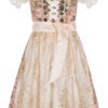 Kinder Dirndl altrosa creme geblümt Ramona 141007 ~ 104