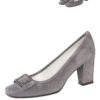Pumps grau mit Schnalle 005401 ~ 36