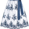 Dirndlschürze mit Pailletten (65 cm) ~ L