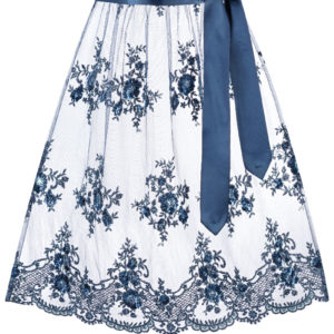 Dirndlschürze mit Pailletten (65 cm) ~ L