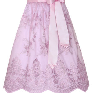 Dirndlschürze Spitze midi 65 cm rosa 015213 ~ L