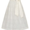 Dirndlschürze Spitze midi 65 cm weiß 014155 ~ L