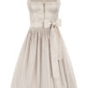 Hochzeitsdirndl midi 70 cm creme Ceana 014208 ~ 32