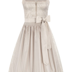 Hochzeitsdirndl midi 70 cm creme Ceana 014208 ~ 32
