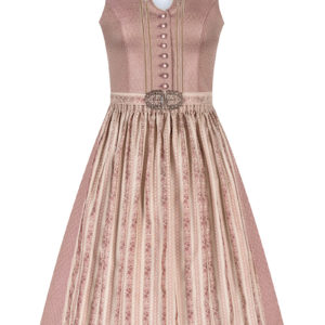 Midi Dirndl 65 cm altrosa beige Denise 010929 ~ 32