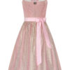 Midi Dirndl 65 cm altrosa creme Sina 014679 ~ 32