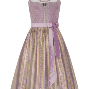 Midi Dirndl 65 cm flieder taupe Sina 014680 ~ 32