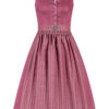Midi Dirndl 65 cm rosenholz Smilla 009992 ~ 32