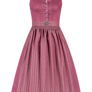 Midi Dirndl 65 cm rosenholz Smilla 009992 ~ 32