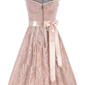 Midi Dirndl 70 cm altrosa creme Astrid 015867 ~ 30