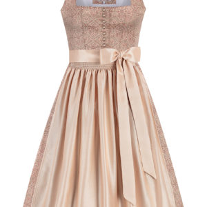 Midi Dirndl 70 cm apricot Desiree 016589 - limitiert ~ 32