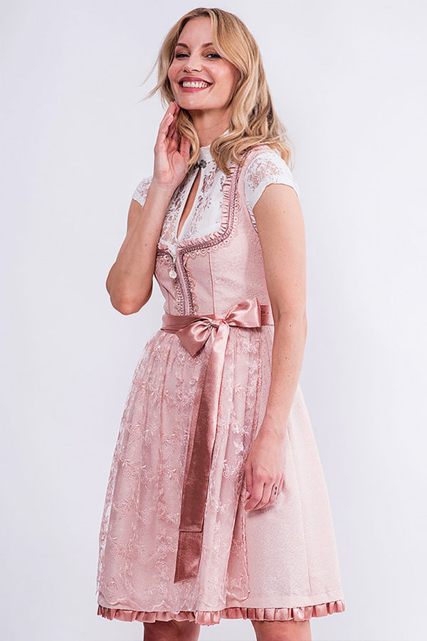 Mini Dirndl 60 cm rosa Sarah 014923 ~ 30