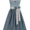 Midi Dirndl 70 cm petrol Paloma 016102 ~ 32