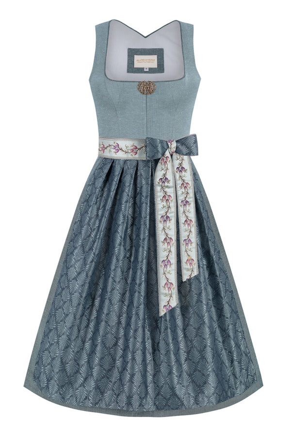 Midi Dirndl 70 cm petrol Paloma 016102 ~ 32