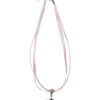 Collier Edelweiß 000141 ~ dunkelrot