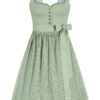 Midi Dirndl 65 cm salbei gemustert Antonia 014656 ~ 32