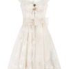 Hochzeitsdirndl midi 70 cm creme Rebecca 016418 ~ 32