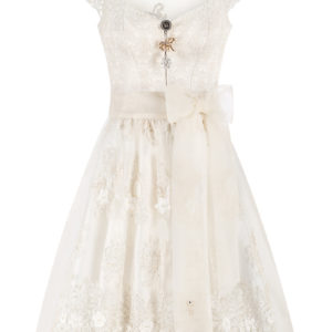 Hochzeitsdirndl midi 70 cm creme Rebecca 016418 ~ 32