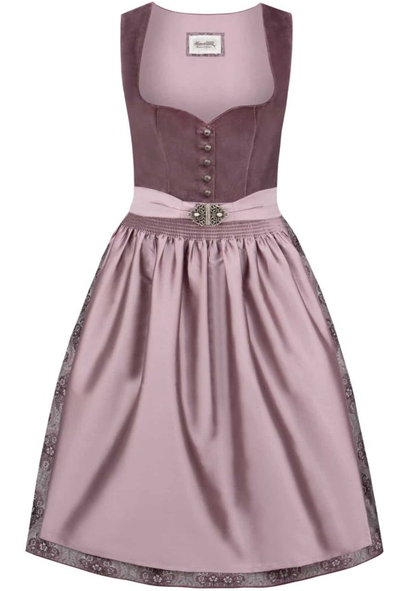 Dirndl Indira (aubergine