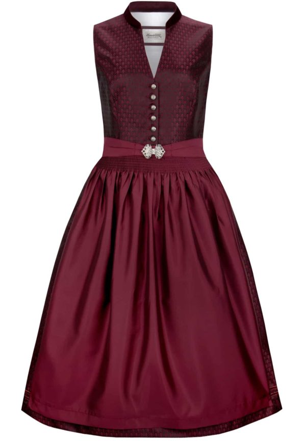 Dirndl Lucille (bordeaux