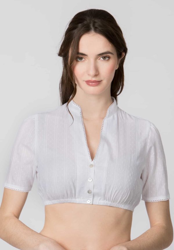 Dirndlbluse Tabea (weiss