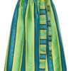Dirndlschürze midi 70cm grün-blau-gelb Gusti 129890 ~ L