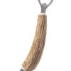 Flaschenöffner Hirschhorn mit Löwenfigur 014020 ~ braun