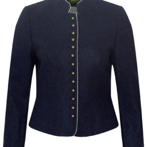 Damen Lodenjacke blau grau Gmund 003487 ~ 32