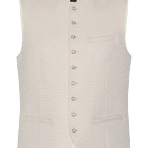 Trachtenweste creme Ferdi 013609 - slimfit ~ 46