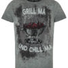 Trachtenshirt grau Grill ma und Chill ma 012939 ~ M