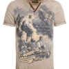 Trachtenshirt hellbraun Severin 012282 ~ XL