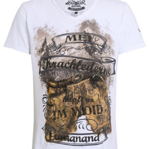 Trachtenshirt weiß Sebald 012280 ~ 3XL