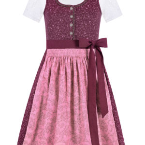 Kinder Dirndl beere rosa Mira 014810 ~ 104
