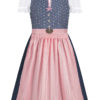 Kinder Dirndl blau altrosa Heidi 016603 ~ 104