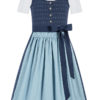 Kinder Dirndl blau hellblau Nina 014803 ~ 104