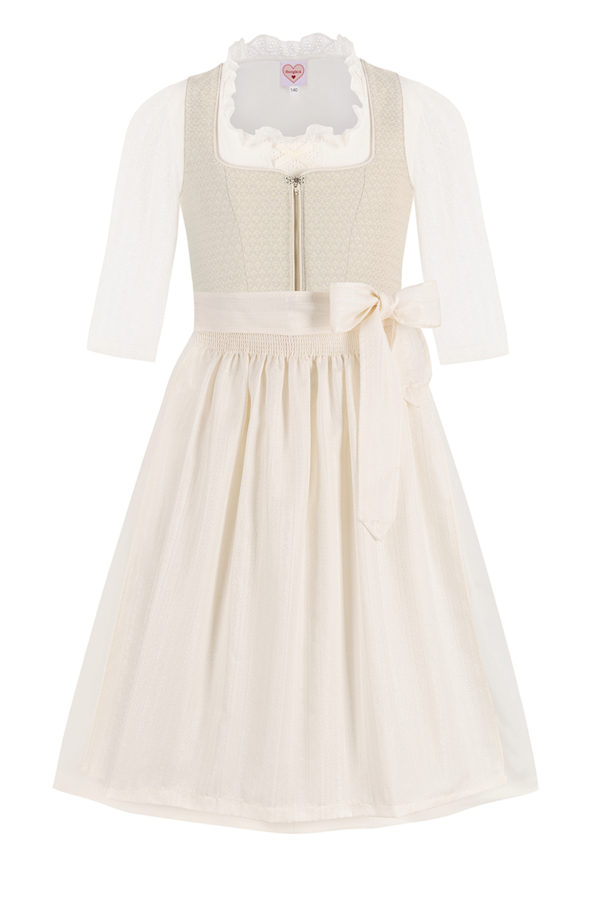 Kinder Dirndl creme Franziska 015889 ~ 104