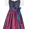 Kinder Dirndl dunkelblau lila Franzi 014808 ~ 116