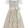 Kinder Dirndl grau gold 013785 ~ 104
