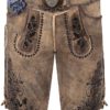 Lederhose kurz eiche gespeckt Boandlkaspar 015505 ~ 46