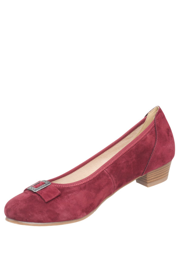 Pumps dunkelrot mit Schnalle Marisa 011193 ~ 37