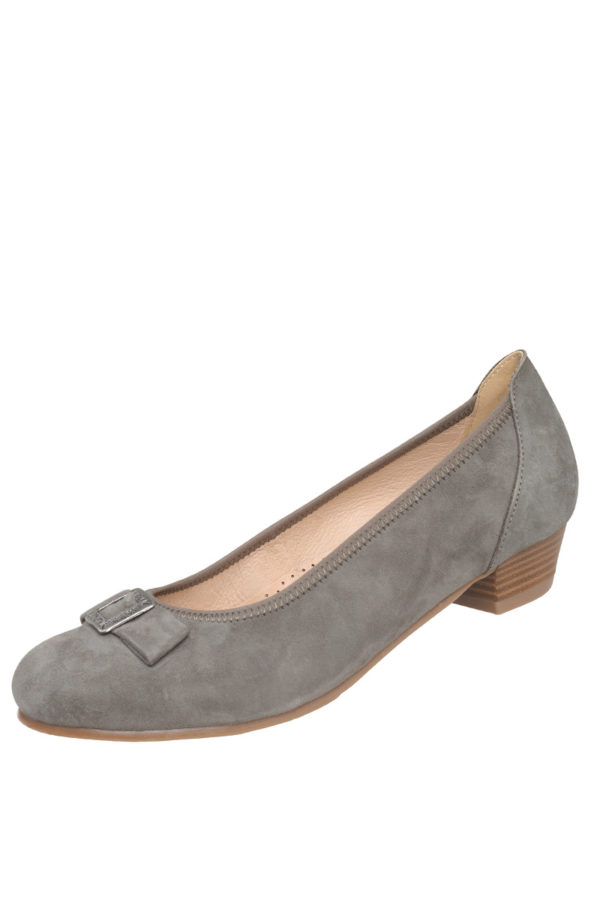 Pumps anthrazit mit Schnalle Marisa 009564 ~ 38