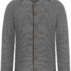 Trachten Strickjacke grau anthrazit Aloisius 015290 ~ 44