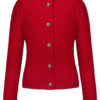 Kinder Trachten Strickjacke rot 140050 ~ 80