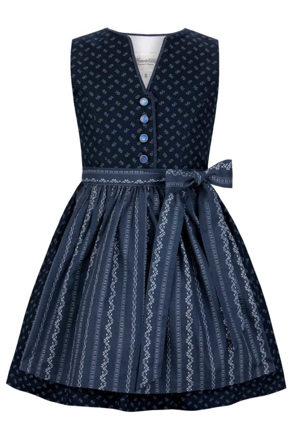 Kinderdirndl Leni (dunkelblau
