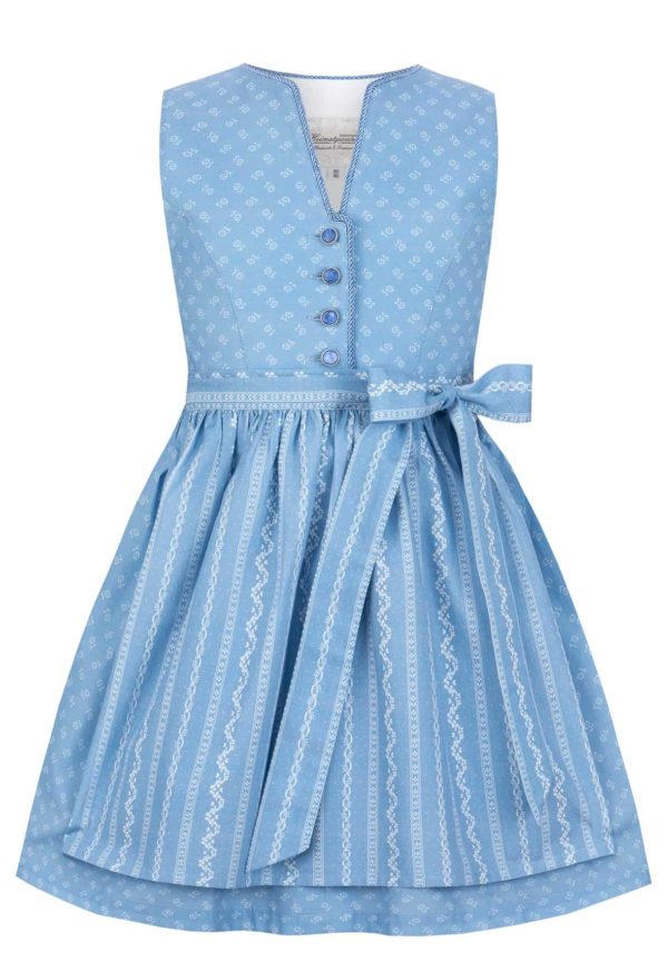 Kinderdirndl Leni (hellblau