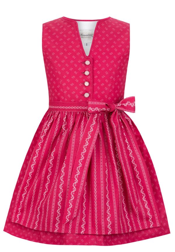 Kinderdirndl Leni (rot